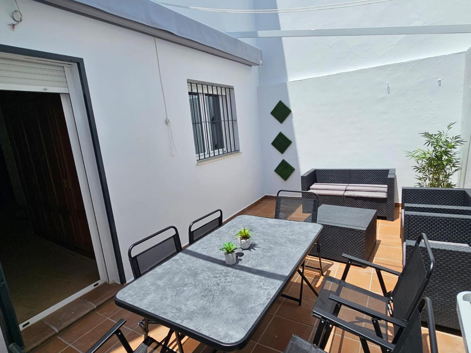 Apartamentos Terraza Chiclana Centro Ciudad Чиклана-де-ла-Фронтера Экстерьер фото