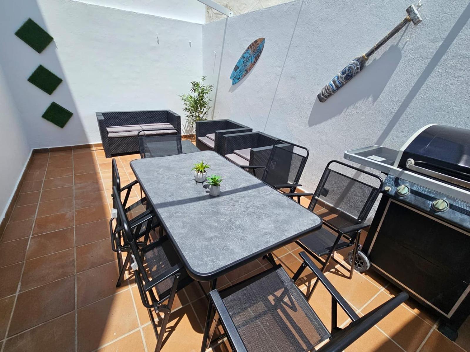 Apartamentos Terraza Chiclana Centro Ciudad Чиклана-де-ла-Фронтера Экстерьер фото